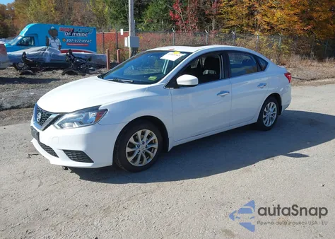 2017 Nissan Sentra Sv из США, поврежденный, VIN 3N1AB7AP5HY307414
